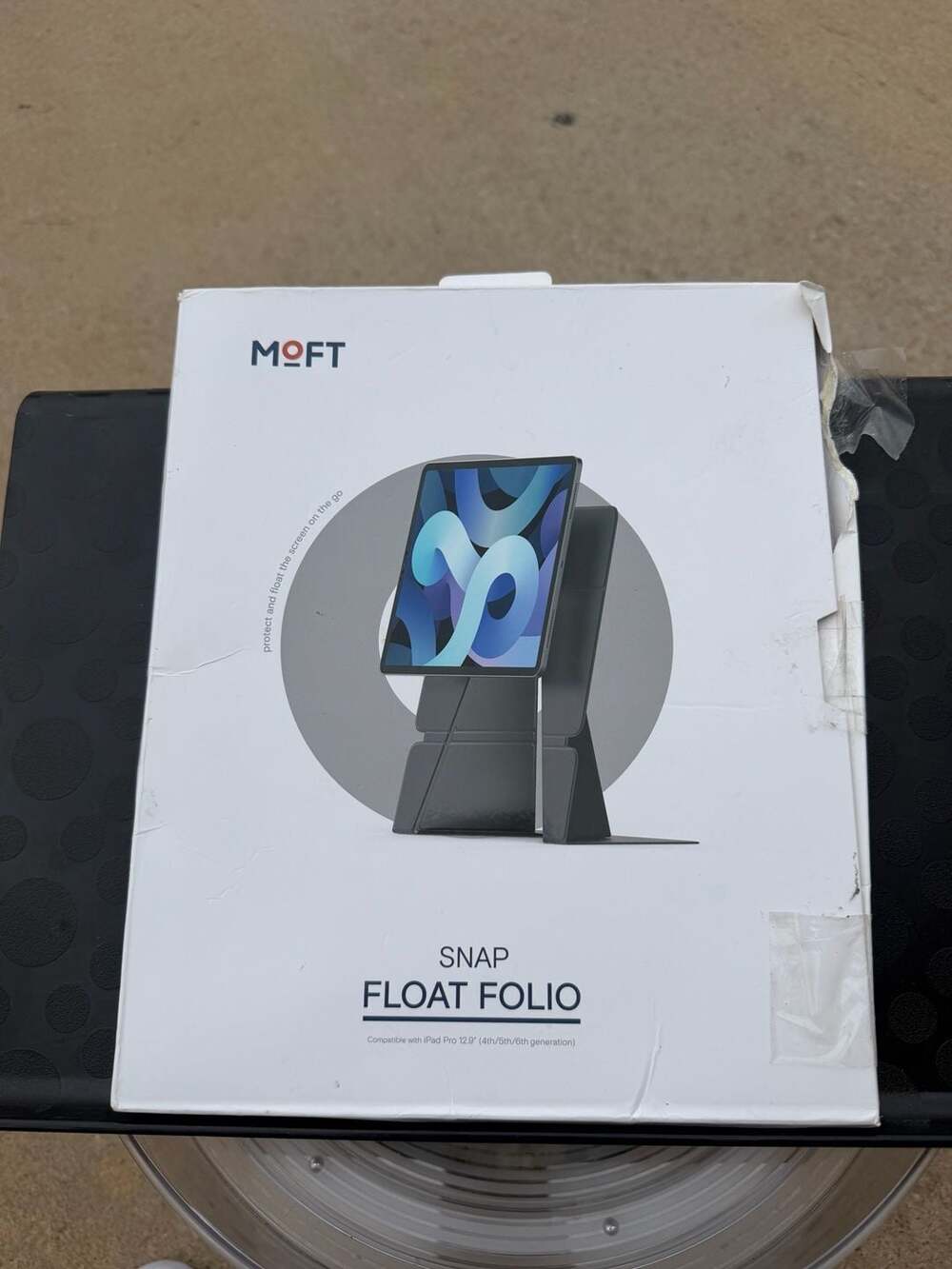 MOFT Snap Float Folio for iPad Pro 12.9 inch (4th/5th/6th Gen) - Night Black